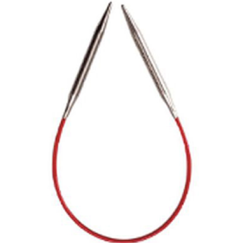 9" Circulaire Rouge Acier