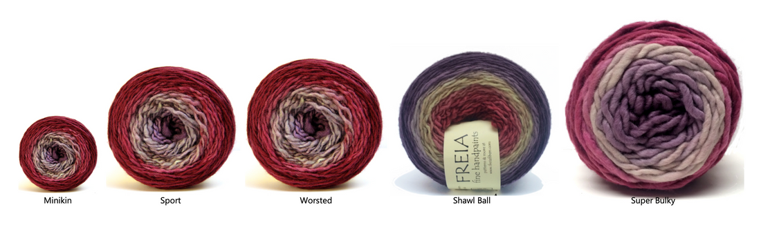 Ombré Shawl Ball