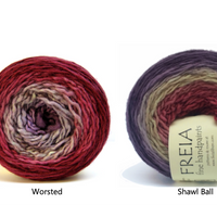 Ombré Shawl Ball