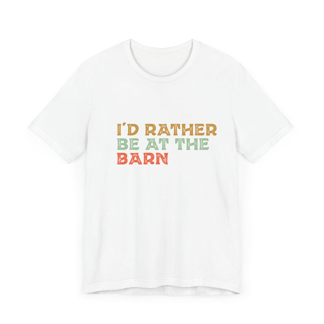 I'd Rather Be at the Barn