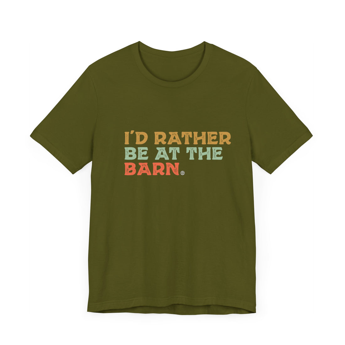 I'd Rather Be at the Barn