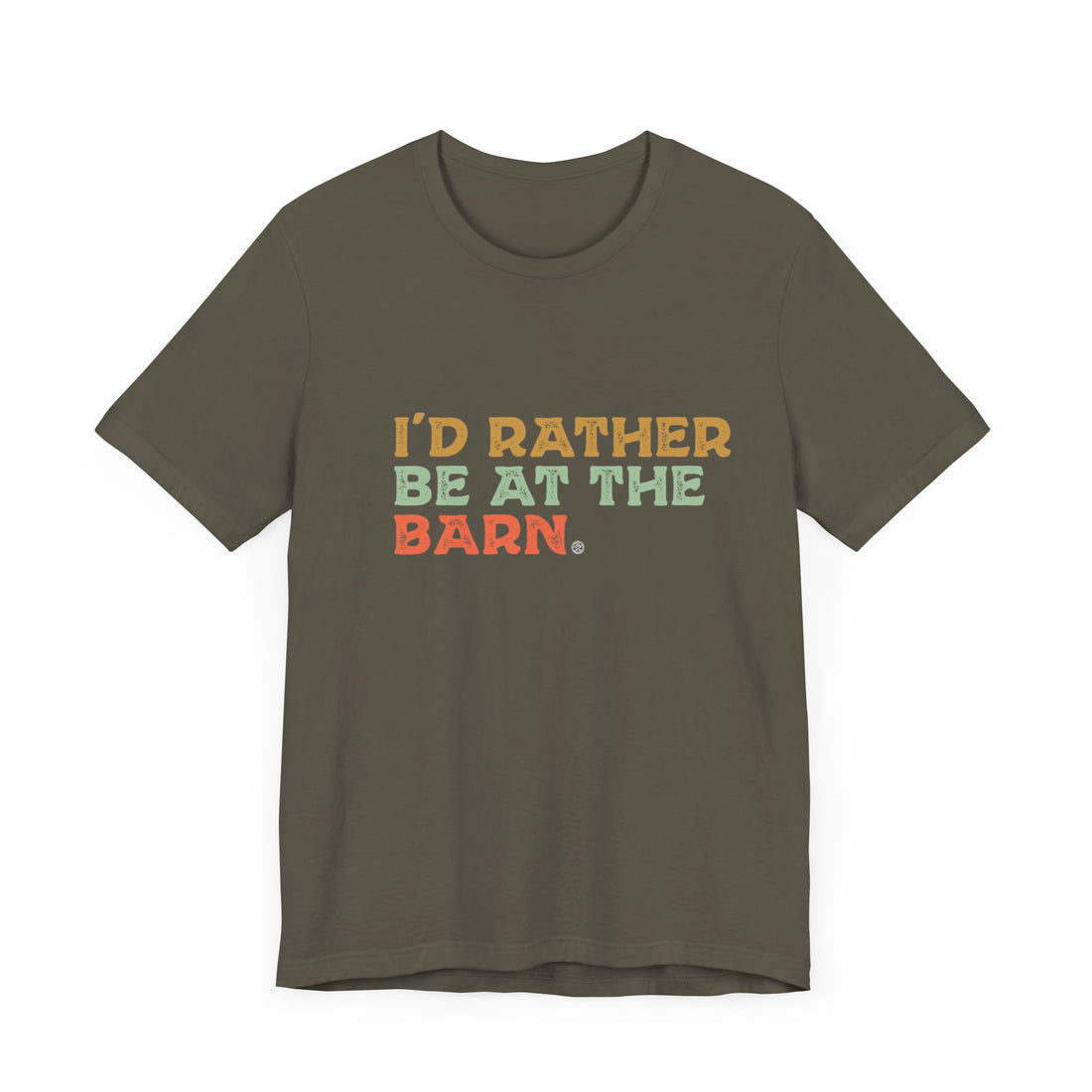 I'd Rather Be at the Barn