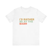 I'd Rather Be at the Barn