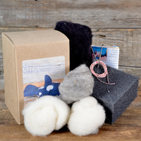 Orca Whale Felting Kit